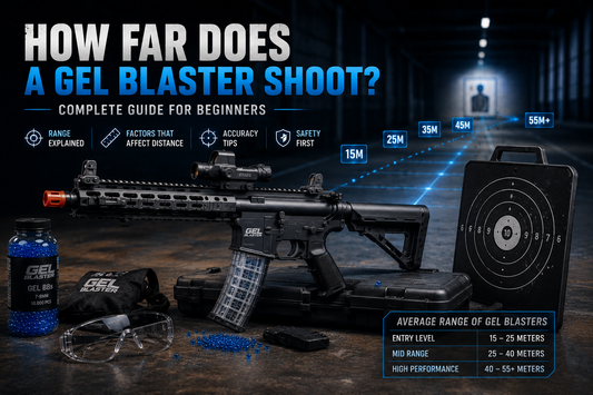 Hoe Ver Schiet Een Gel Blaster? Complete Gids Voor Bereik, Nauwkeurigheid En Prestaties (2026)