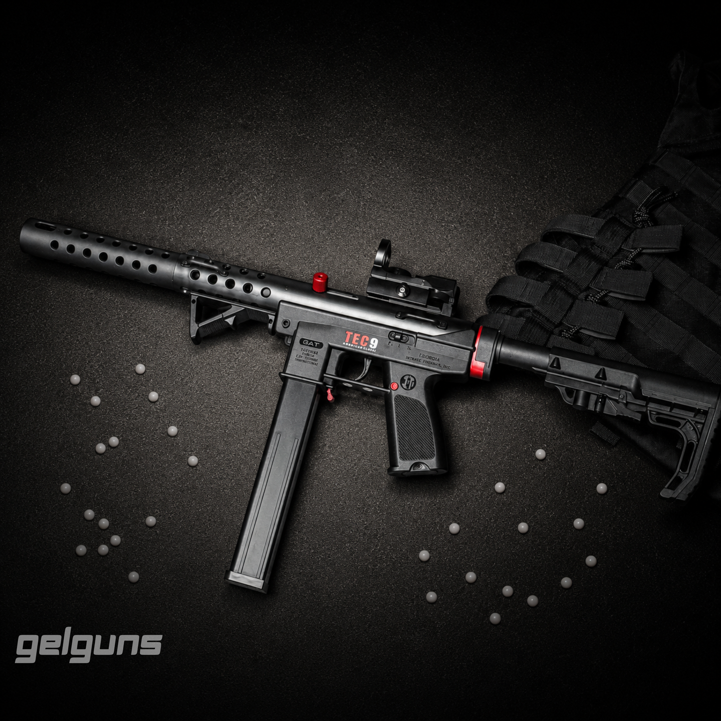 TEC 9 TAKTISK VERSION Gel Blaster